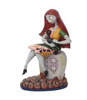 Disney Traditions - Sally Sur Pierre Tombale - FIGURINE 19 CM