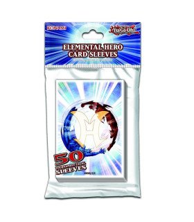 Yu-Gi-Oh! - Protège Cartes X50 - Sleeves : Elemental Hero