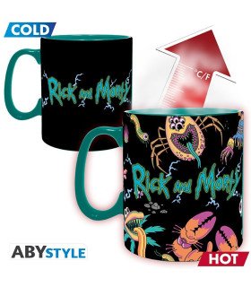 Rick & Morty - Vaisseau - Mug Heat Change 460ML