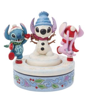 Disney Tradition - LILO AND STITCH - Snowman Rotation