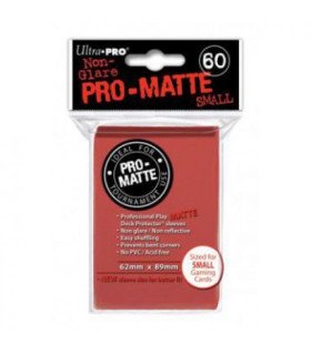 Ultra Pro - Proteges Cartes Rouge 62x89 mm