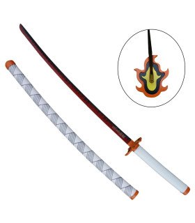 Demon Slayer: Katana Inspiré De Rengoku Kyojuro - 103 cm