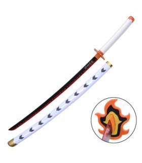 Demon Slayer - Katana en Bambou de Rengoku Kyojuro - 103 cm