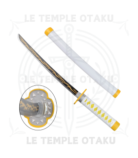 Katana Miniature de Zenitsu Agatsuma - Demon Slayer - 43 cm