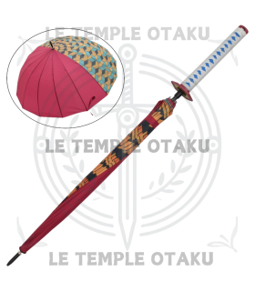 Katana Parapluie Giyu Tomioka épée avec Poignée - Demon Slayer Kimetsu no Yaiba