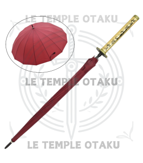 Katana Parapluie épée Tsugikuni Yoriichi avec Poignée - Sabre Demon Slayer Kimetsu no Yaiba Sword