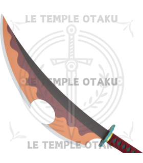 Épée décorative Tengen Uzui avec Lame en Bambou - Demon Slayer