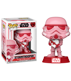 STAR WARS - FIGURINE POP N° 418 - VALENTINES : STORMTROOPER W/HEART