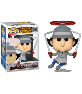 INSPECTOR GADGET - FIGURINE POP N° 893 - INSPECTOR GADGET FLYING