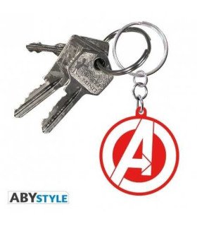 MARVEL - LOGO AVENGERS - PORTE-CLES PVC