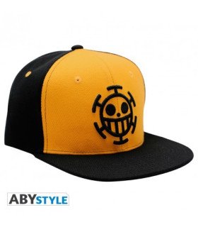 ONE PIECE - TRAFALGAR - CASQUETTE NOIR ET JAUNE