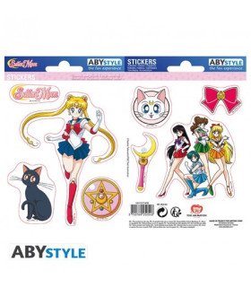 SAILOR MOON - STICKERS - 16X11CM/ 2 PLANCHES