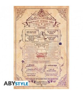 HARRY POTTER - LISTE D ECOLE - POSTER 91.5X61