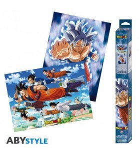 DRAGON BALL SUPER - GOKU & AMIS - SET 2 CHIBI POSTERS 52X38