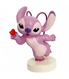 DISNEY - LILO ET STITCH - ANGEL WITH HEART (WINDOW BOX) -FIGURINE 7 CM