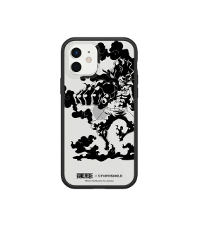 One Piece - iPhone 11 - Coque RhinoShield - Gear 4th Snakeman B&W