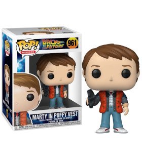 BACK TO THE FUTURE - FIGURINE POP N° 961 - MARTY IN PUFFY VEST