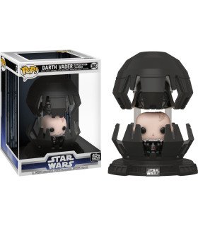 STAR WARS - FIGURINE POP DELUXE N° 365 - DARTH VADER IN MEDITATION CHAMBER