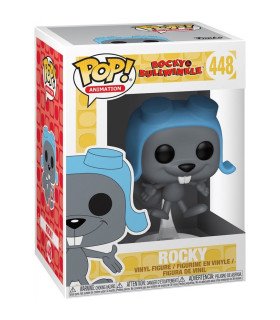 ROCKY & BULLWINKLE - FIGURINE POP N° 448 - FLYING ROCKY