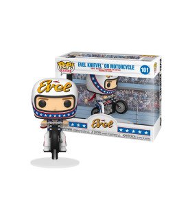 ICON - FIGURINE POP N° 101 - EVEL KNIEVEL ON MOTORCYCLE