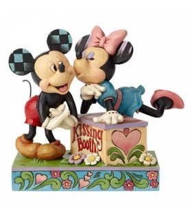 DISNEY TRADITION - KISSING BOOTH MICKEY & MINNIE - FIGURINE 15 CM