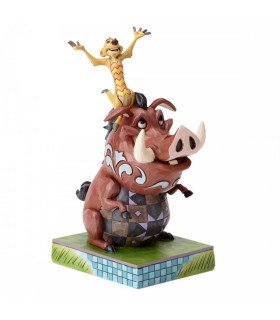 DISNEY TRADITION - Timon et Pumbaa Hakuna Matata - FIGURINE 18 CM