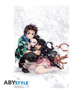 DEMON SLAYER - Tanjiro & Nezuko Neige - POSTER 91.5X61