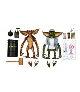 GREMLINS 2 - PACK 2 FIGURINES Ultimate Demolition Gremlins 15 CM