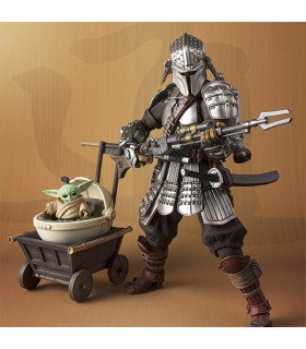 Star Wars - Mandalorian Ronin Beskar Armor & Grogu - FIGURINE EXCLUSIVE 25 ANNIVERSAIRE