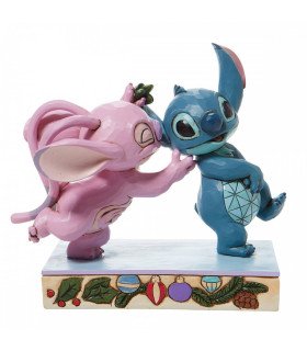 Disney Traditions - Stitch et Angel Noël - FIGURINE 15 CM