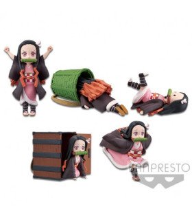 Demon Slayer - Kimetsu no Yaiba / Demon Slayer WCF Nezuko Kamado Collection - Figurine 5cm - ALEATOIRE